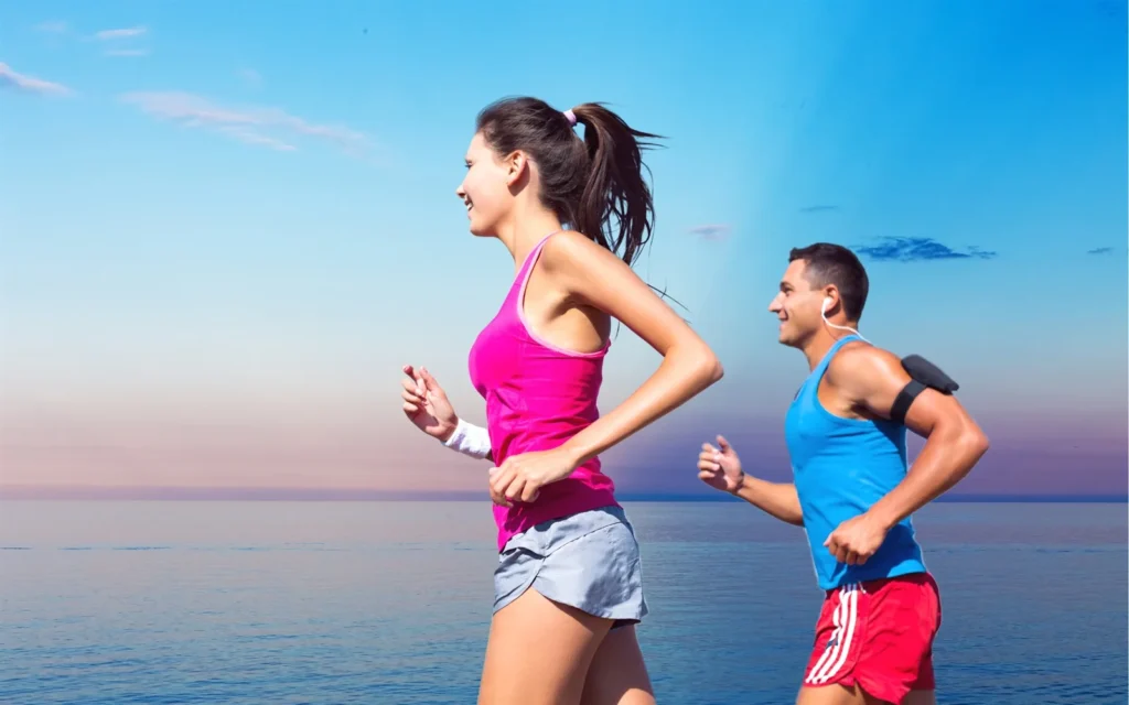 A life insurer who wants you to be healthy? 1 runnersonbeach
